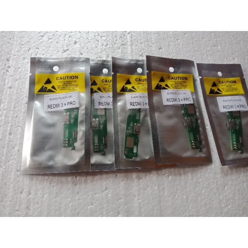 Papan pcb konektor cas xiaomi redmi 3,3x,3pro baru