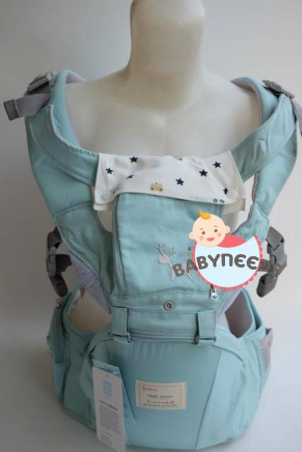 FREE TEETHINGPAD  Aiebao 6636 aiebao rusa Gendongan Bayi Baby Carrier multifunction Hipseat Aiebao