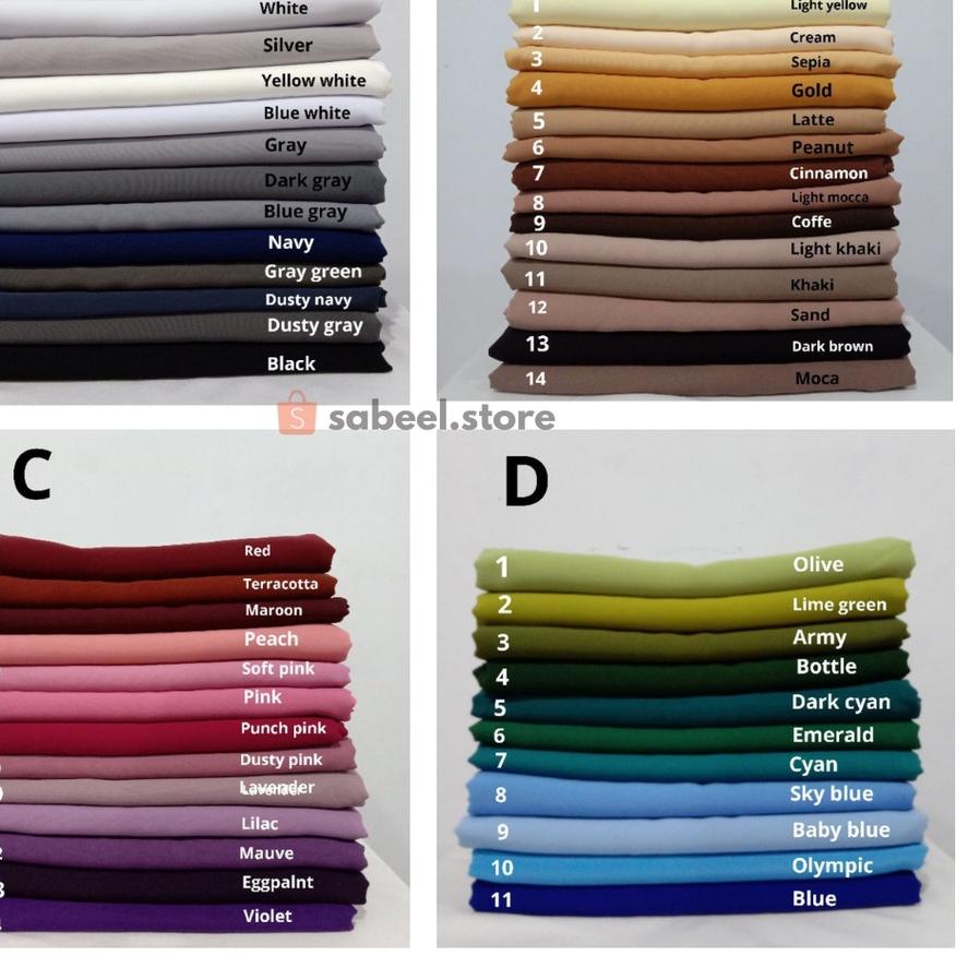 JILBAB HIJAB KERUDUNG SEGIEMPAT SEGI EMPAT SQUARE WOLFIS WOOLPEACH POLOS LASERCUT  SYARI 130x130 dan