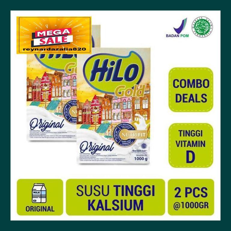 

Reypsum Twin Pack: Hilo Gold Plain 1000Gr - Susu Tinggi Kalsium S30Cryr
