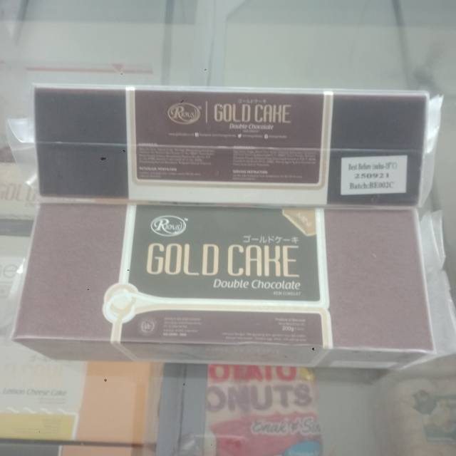 

GOLD CAKE DOUBLE CHOCOLATE 200gr