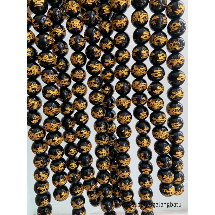 12mm omni padme hum naga renceng termurah bahan gelang tibet buddha om mani padme hum bahan kalung batu alam asli