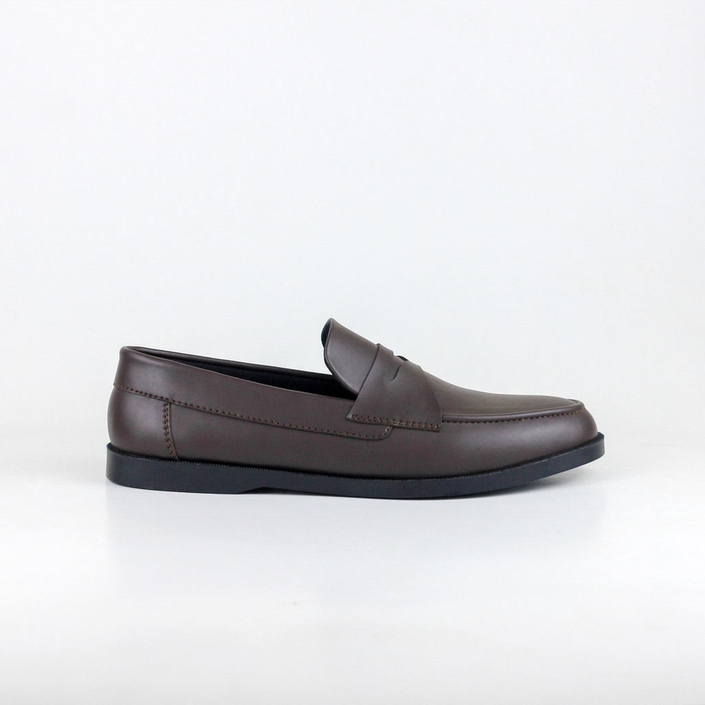 ELVRA - Sepatu Pria Sepatu Kasual Sepatu Casual Loafer - New Flow Brown BS