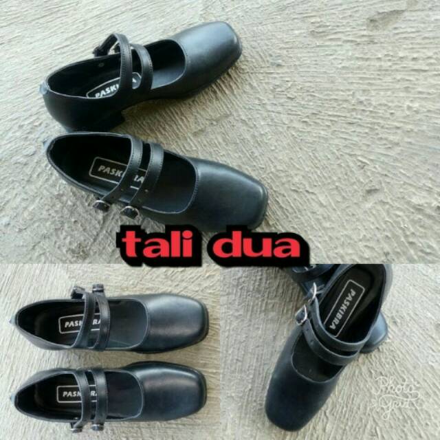 Sepatu paskibra sepatu paskibra tali dua sepatu pantovel sepatu perempuan