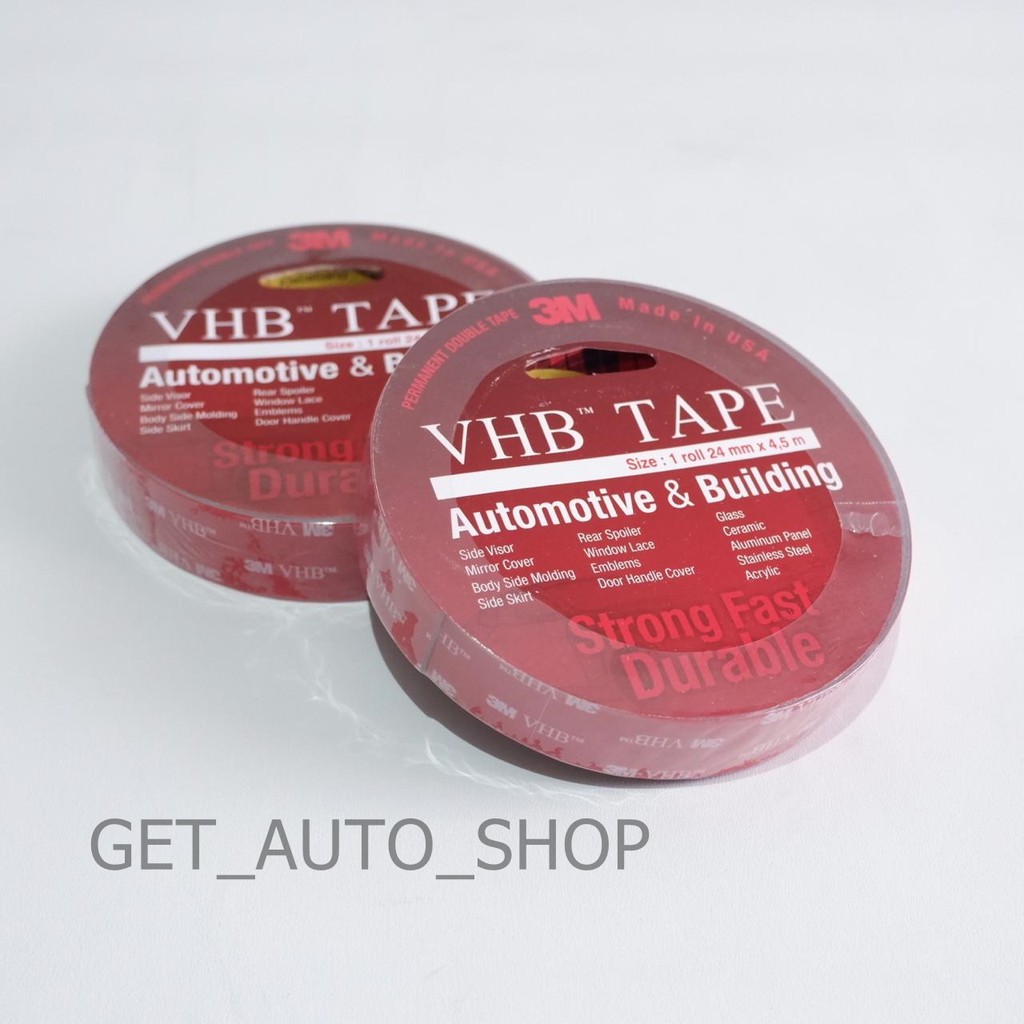 

DOUBLE TAPE 3M/ LEM BOLAK BALIK / LEM PEREKAT 3M ORIGINAL BESAR VHB GSTORE