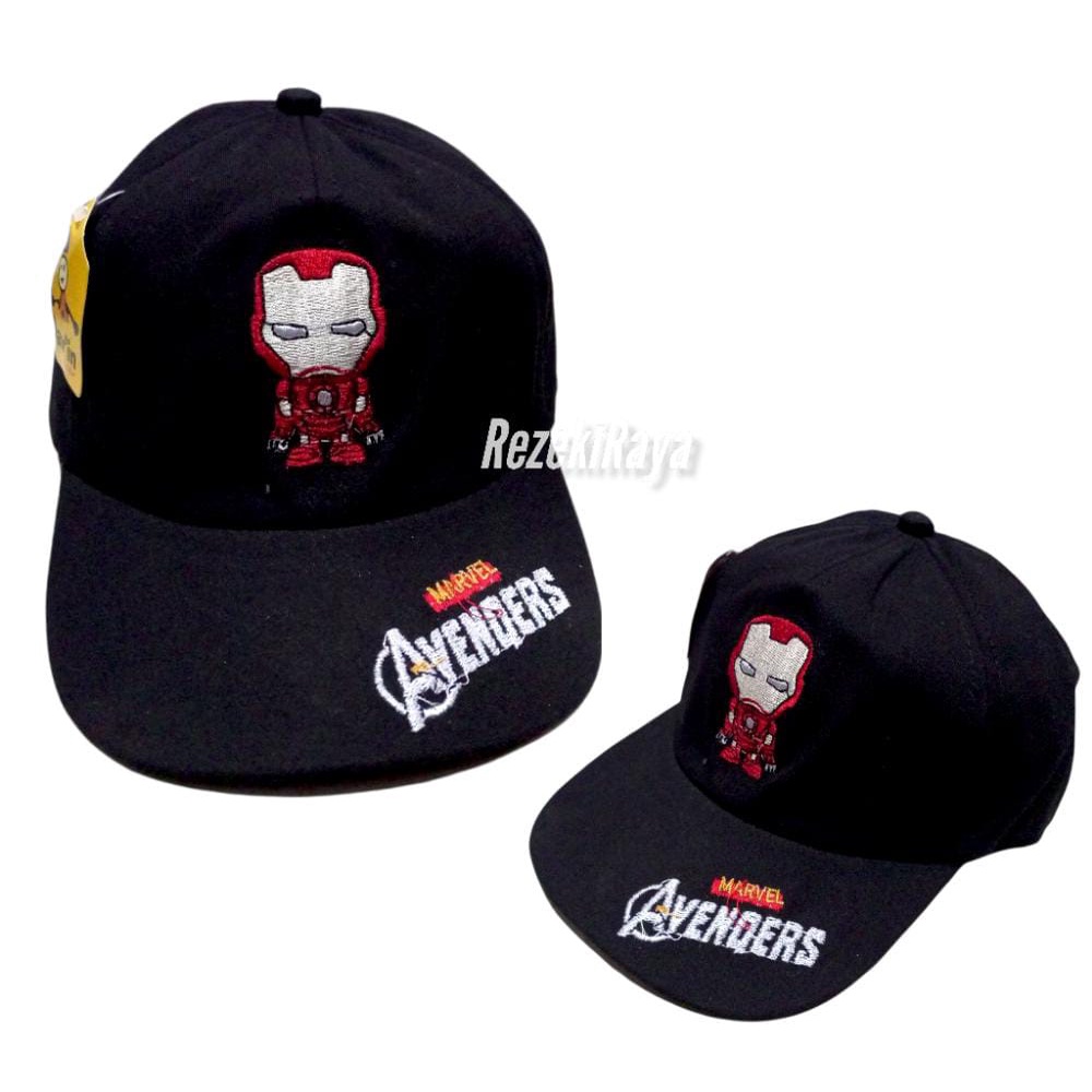 Topi Karakter AVENGERS Topi Anak Laki Laki Topi Bordir MArvel