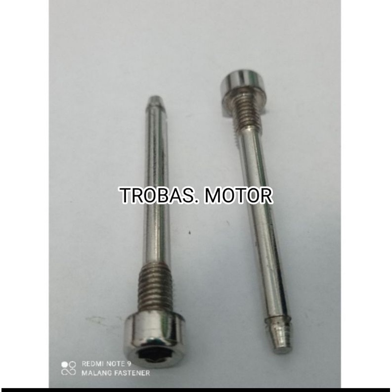 baut/baud tahanan kalifer kaliper rem depan cakram mio & mio sporty & mio soul