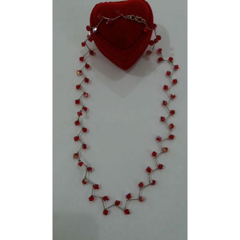 Kalung Crystal Swarovski Monel