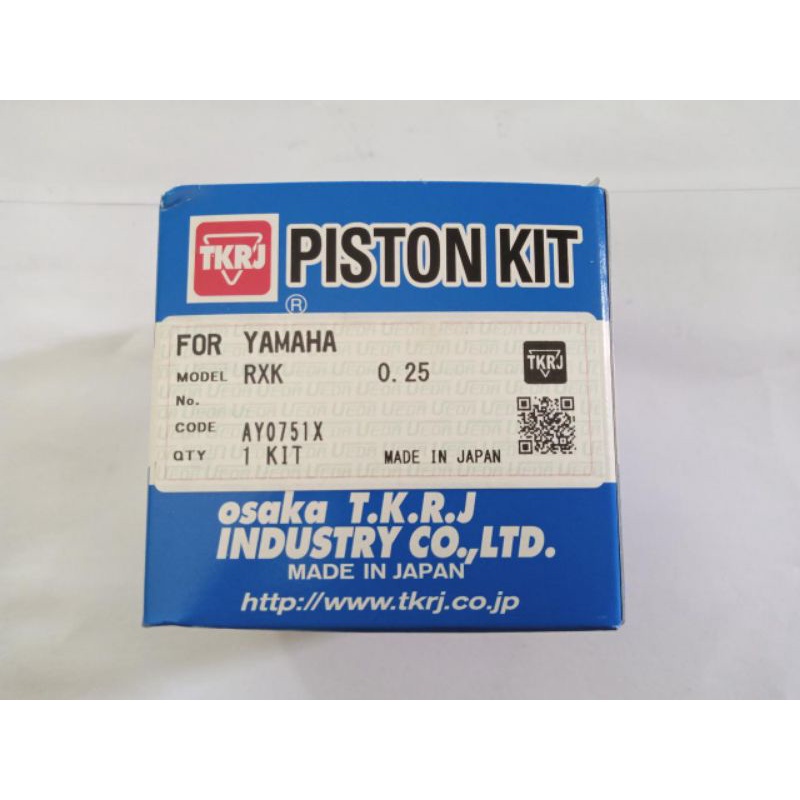Piston tkrj rx king std 25 50 75 100 125 150 175 200-25