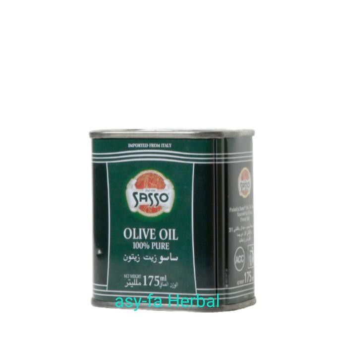 

Minyak Zaitun Sasso Kaleng 175 ml Olive Oil Original