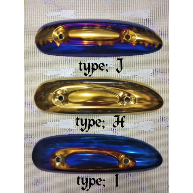 Tutup knalpot scoopy-cover knalpot scoopy
