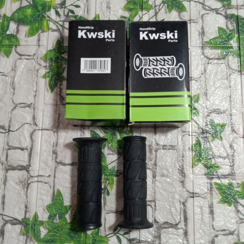 Handgrip Sarung Gas Handfat Grip Model Kaze Sepasang Kawasi Kaze Empuk Kwski