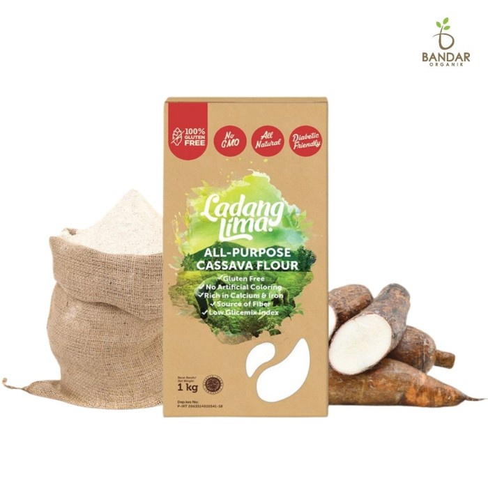 

PROMO [COD] All Purpose Cassava Flour / Tepung Gluten Free - Ladang Lima