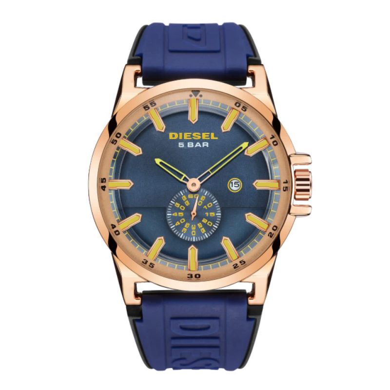 [CHRONO AKTIF] 8 Warna Jam Tangan Pria Diesel Chrono Detik Rubber