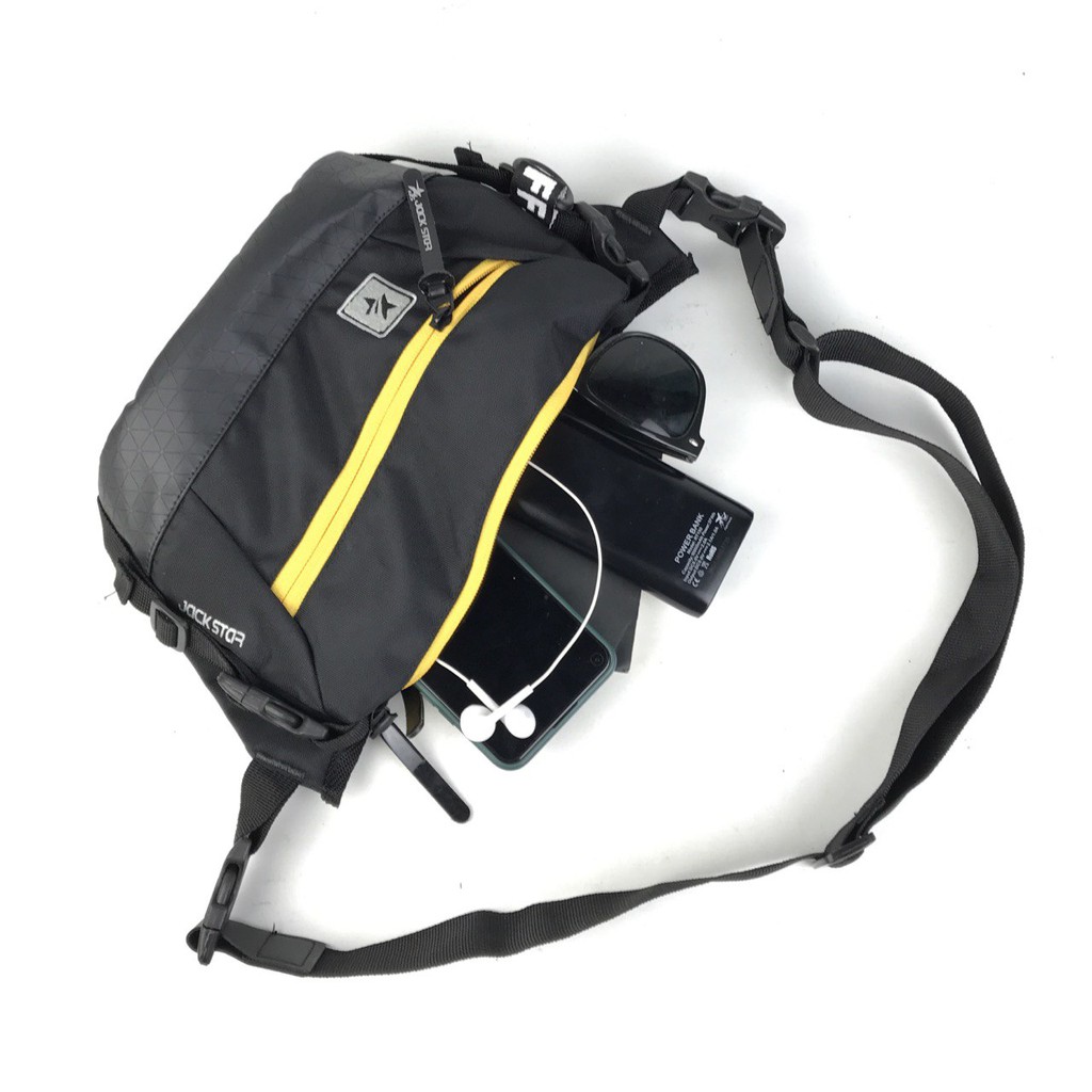 Tas Selempang Pria Jackstar 3 in1 Outdoor - Waisbag Pria - Tas Pinggang