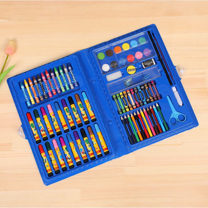 MOGYMOGY Crayon Set Isi 86 Pensil Warna Cat Air Alat Lukis Karakter Stationary Color Pencil