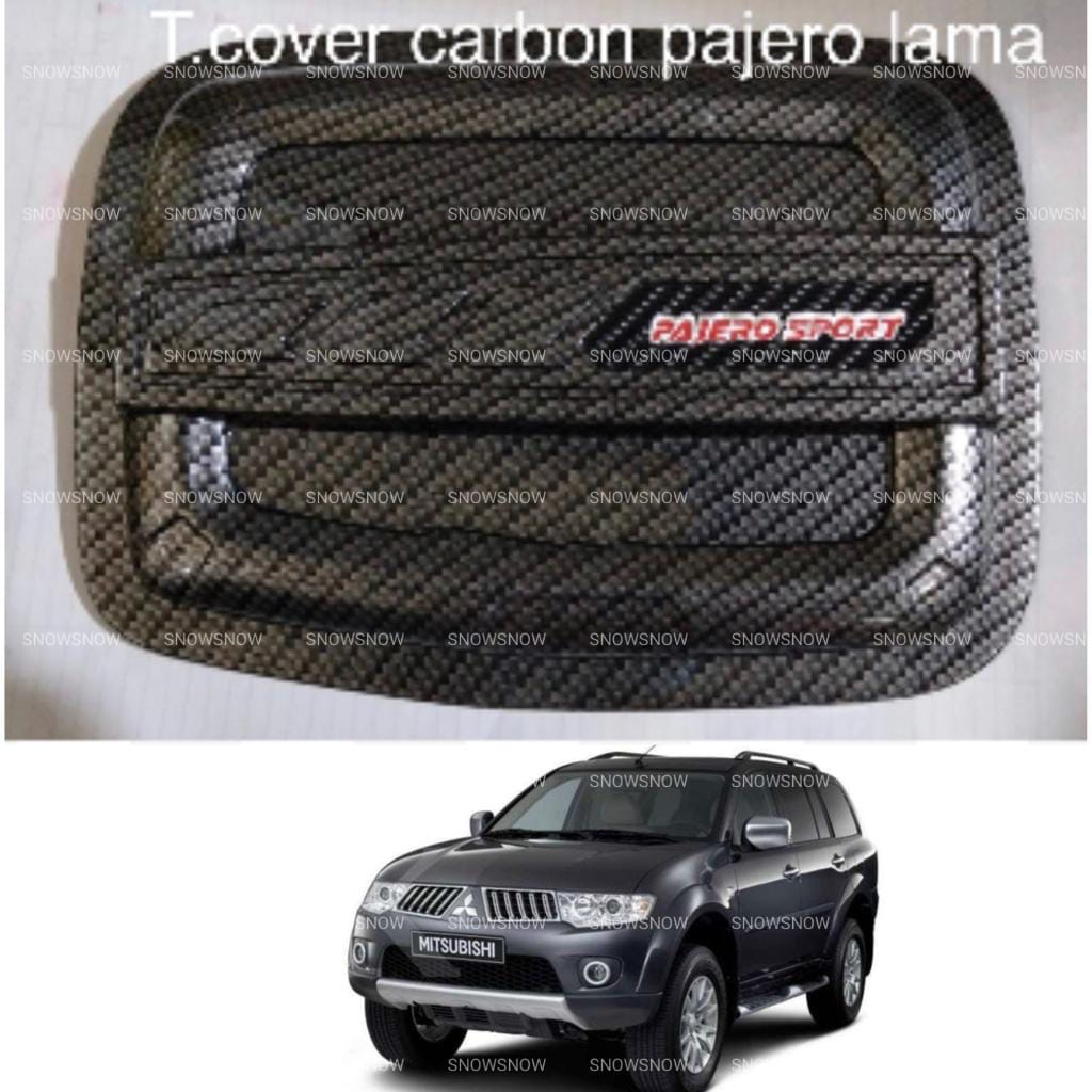 Tank Cover Pajero Lama Old 2010 2012 2015 Carbon