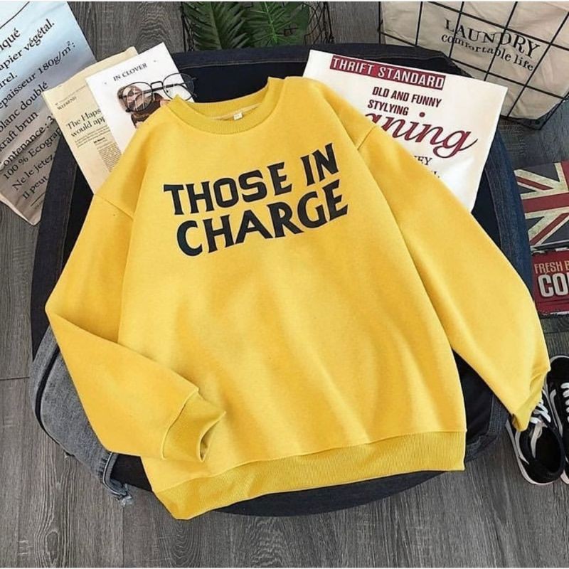 Those in charge sweater pakaian wanita fashion remaja