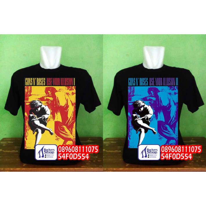 KAOS GUNS N ROSES GNR USE YOUR ILLUSION I II 1 & 2
