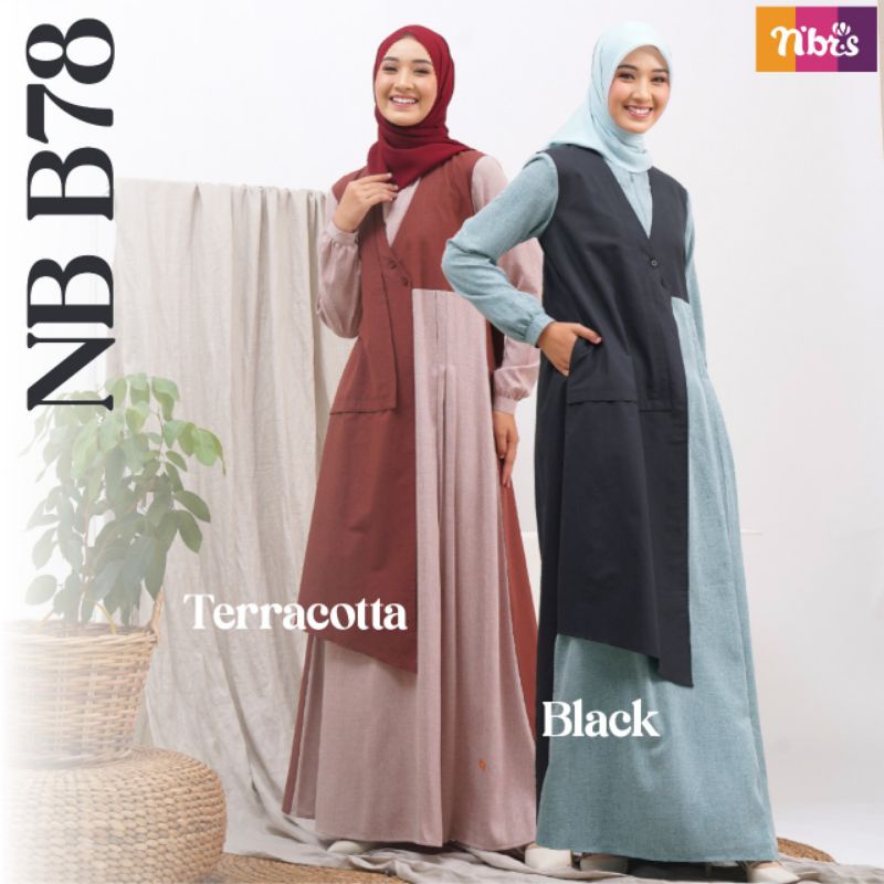 GAMIS CASUAL &amp; SYARI NB B78 © NIBRAS