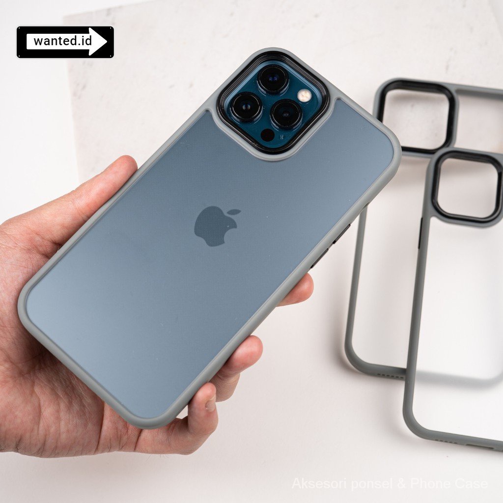 baru ! ! iPhone 13 Pro Max Casing Edisi Terbatas Casing iPhone abu-abu hitam putih biru (casing ponsel 7 8 plus X XR XS Max 11 Pro Max 12 Pro Max SIAP!!)