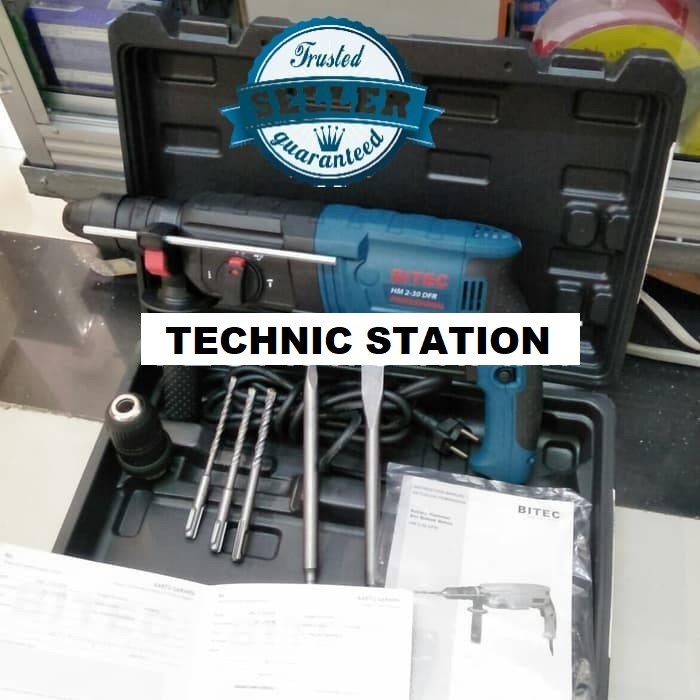Mesin Bor Beton BITEC Rotary Hammer 3 fungsi HM 2-30 DFR HM2-30DFR