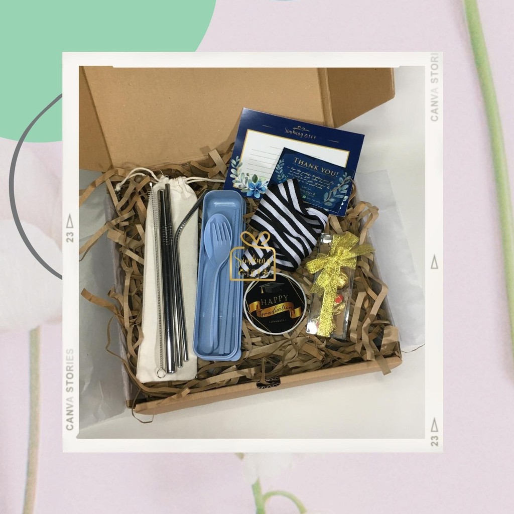 

YEOSEOT PACKAGE (Medali - Choco + Straw + Cutlery) - Simkung.gift | Gift Box Souvenir Custom Murah