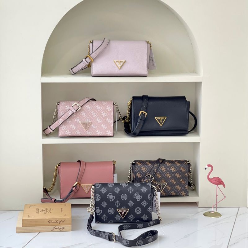 Tas Guess Motif Sling Bag | GS Mini Wanita | Tas Modis Branded