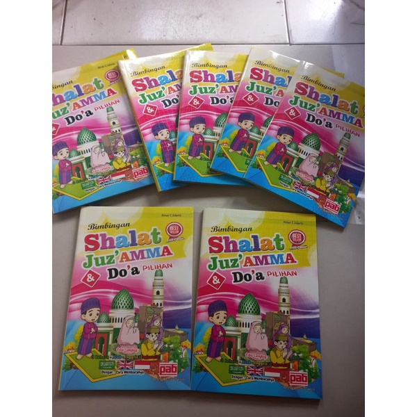 BUKU BELAJAR SHOLAT DAN DOA DOA JUZ AMMA 3 BAHASA