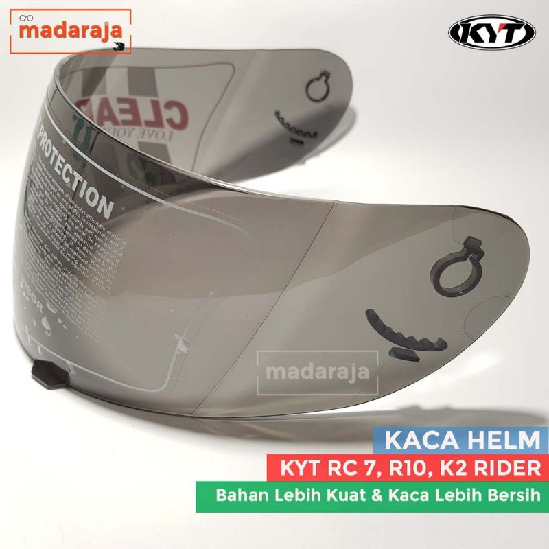 Kaca Visor Iridium Helm KYT RC 7 / RC7 - R10 - K2 RIDER , MDS VICTORY Full Face