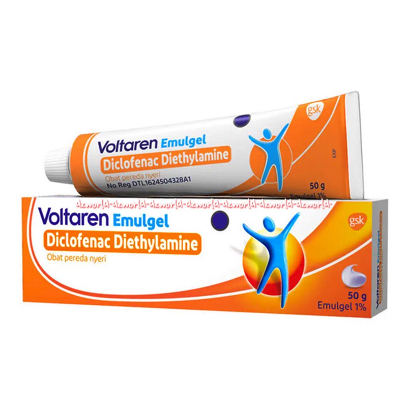 Voltaren 50gr Emulgel Disclofenac Diethylamine Gel Salep Otot Untuk Nyeri Sendi Foltaren