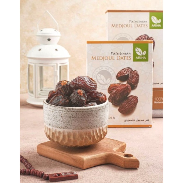 

*(BARU) Ariha Kurma Medjoul MEDIUM Grade A ARIHA @500 gram 100% Asli Palestina Medjol Medjool Dates Palestina