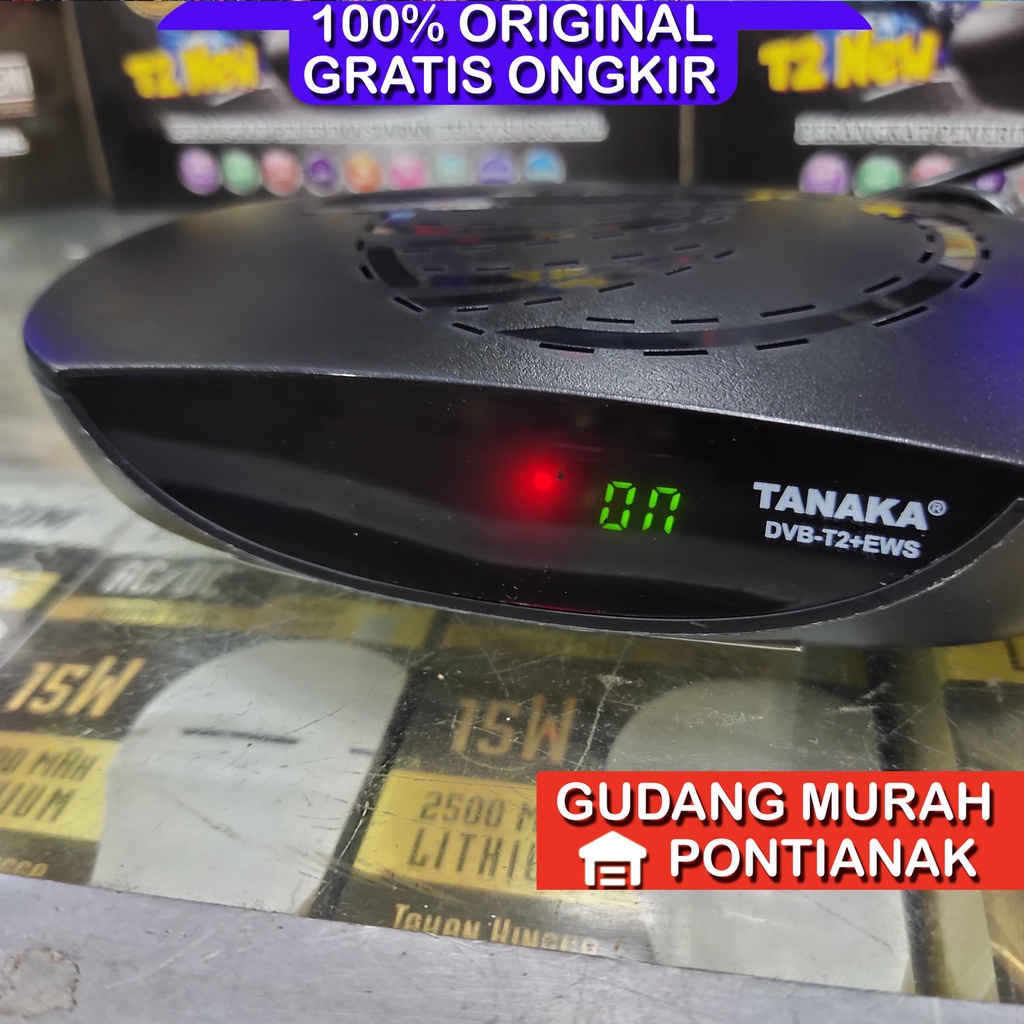 SMART STB BISA Terhubung KE HP (MIRRORING) Set Top Box TANAKA DVB T2 NEW Digital Support Wifi Dongle untuk YOUTUBE Versi Terbaru