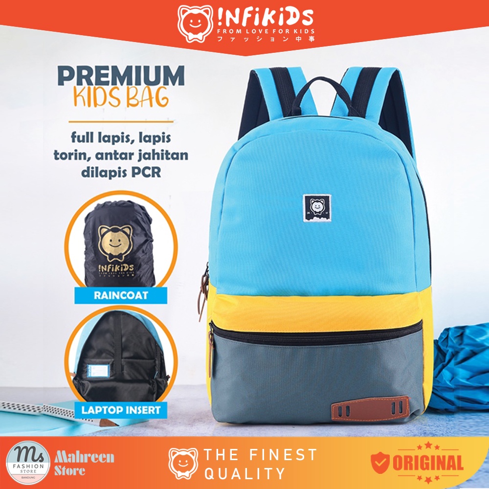 Tas Ransel Anak Tas Backpack Sekolah Anak Premium Quality Original Infikids | IDS 103