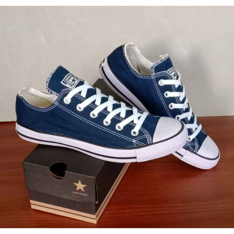 sepatu converse all star classic biru navy all star classic chuck taylor biru navy