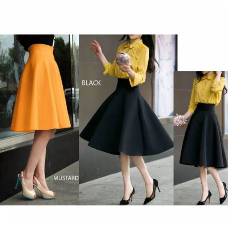 ROK SHORT FLARE KOREA /ROK MINI / ROK RENANG / ROK OLAHRAGA / ROK SEKOLAH / ROK COSPLAY