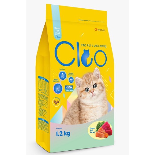 Makanan Anak Kucing CLEO Kitten Ocean Fish 1.2 kg 1.2kg Dry Cat Food