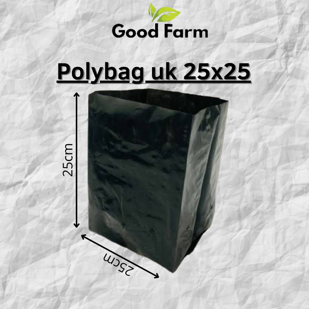 POLYBAG 25X25 POLYBAG ISI 1OPCS MURAH / POLYBAG GROSIR / POLYBAG SAYURAN