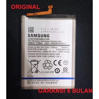 Battery Baterai Batere Samsung Galaxy M51 EB-BM415ABY Original