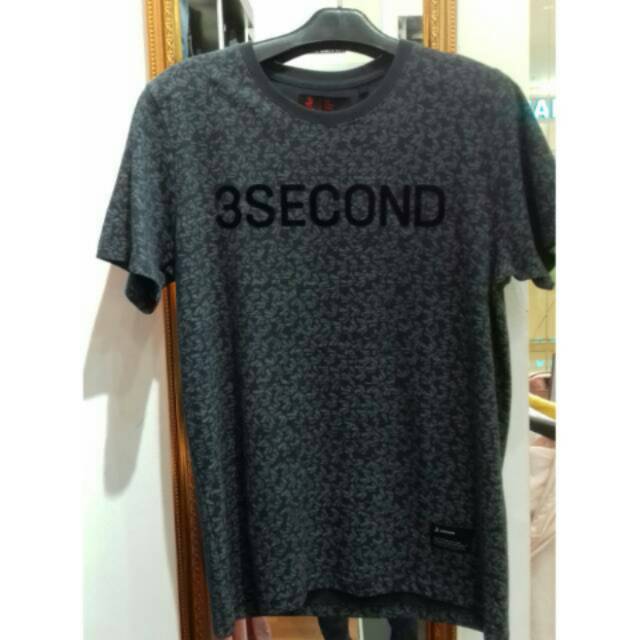 Kaos pria 3second ORIGINAL