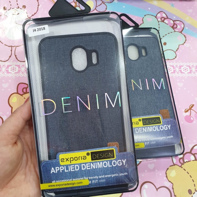 Case Denim Exporia Case Samsung J4   A8 A10 A20 Oppo F11pro Oppo F11