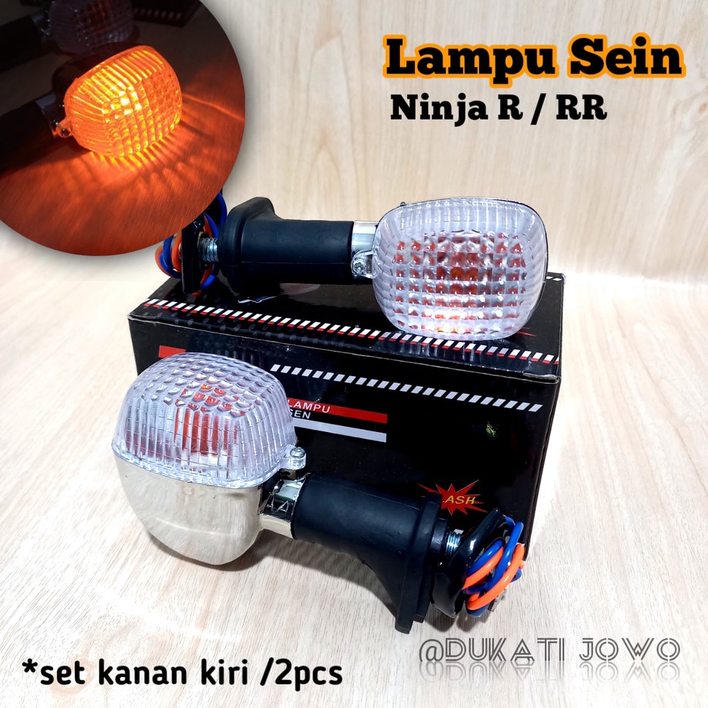 Sein Riting Ninja R RR set 2pcs kanan kiri sen reting reteng sein ninja150 r rr ss