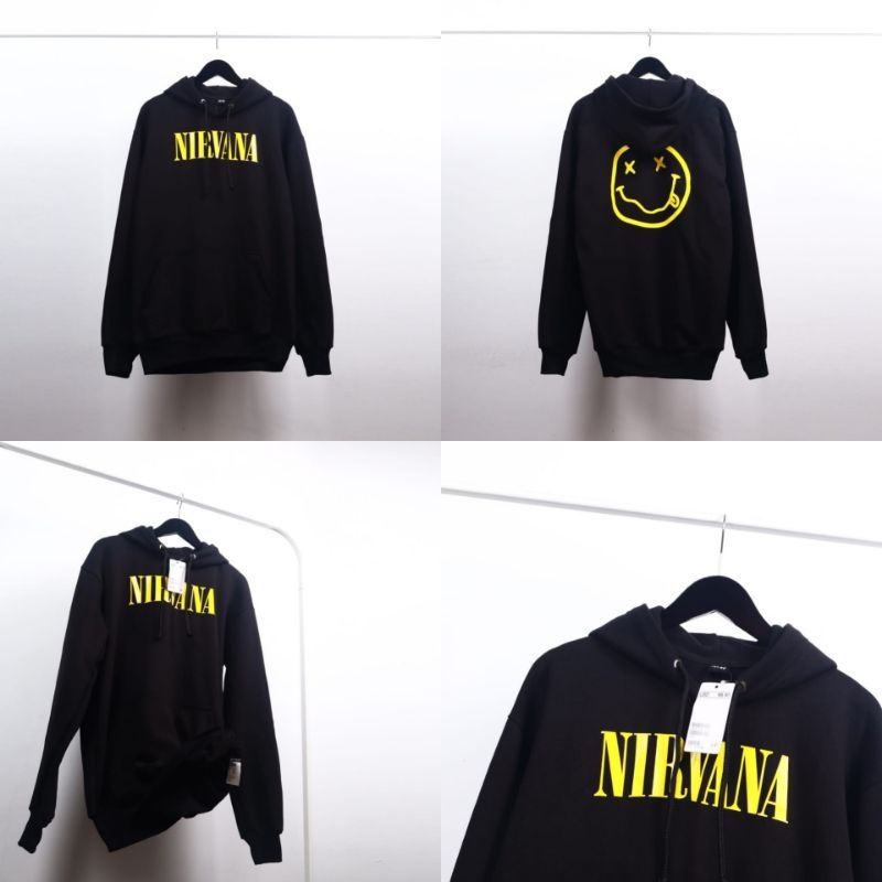 HODDIE H&M NIRVANA BLACK  | OUTERWARE | SWEATER