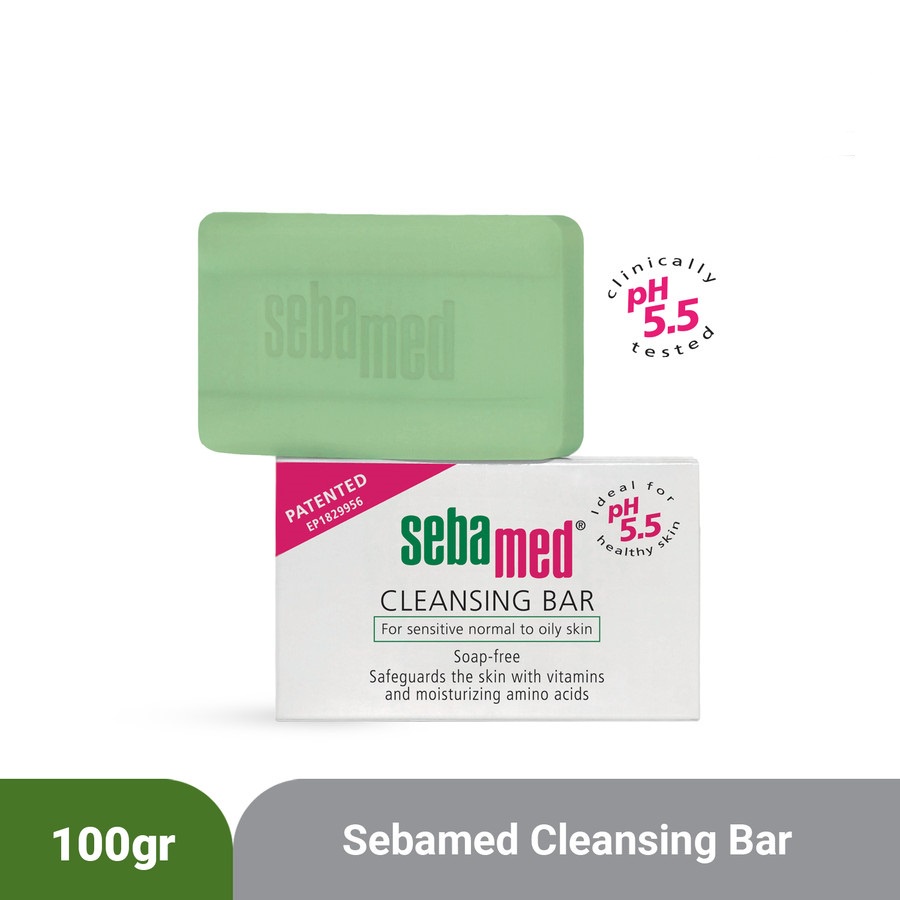 SEBAMED CLEANSING BAR 100GR SABUN BATANG KULIT SENSITIF