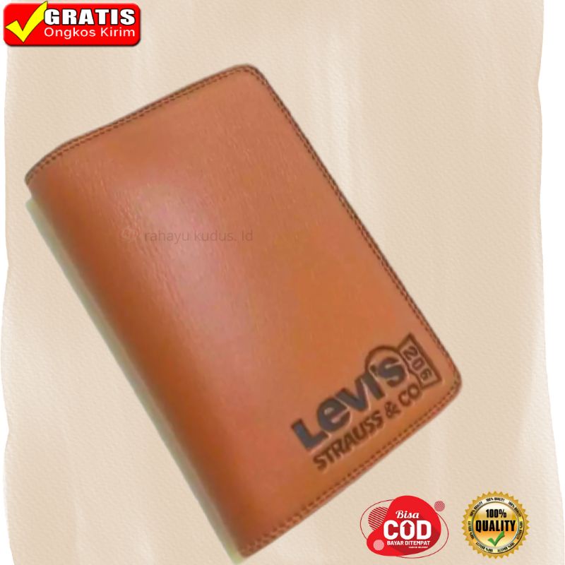 DOMPET PRIA KULIT SEMI TANGGUNG 3/4 PREMIUM