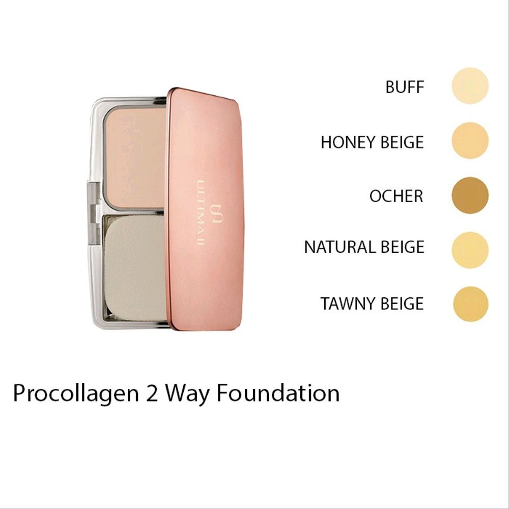 ULTIMA II PROCOLLAGEN 2-WAY FOUNDATION UV PROTECTION 9GRAM