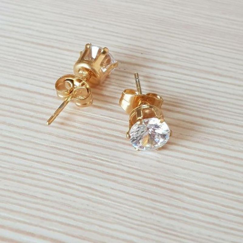 Anting Xuping Tusuk Permata Gold AT23-36 BL