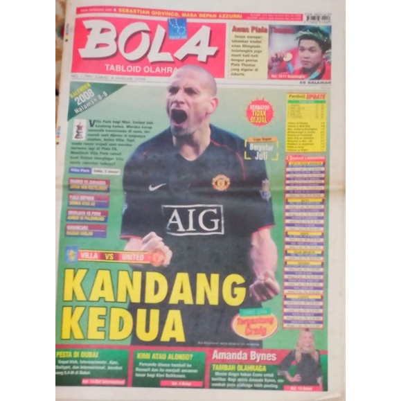 Tabloid BOLA, 4 Januari 2008