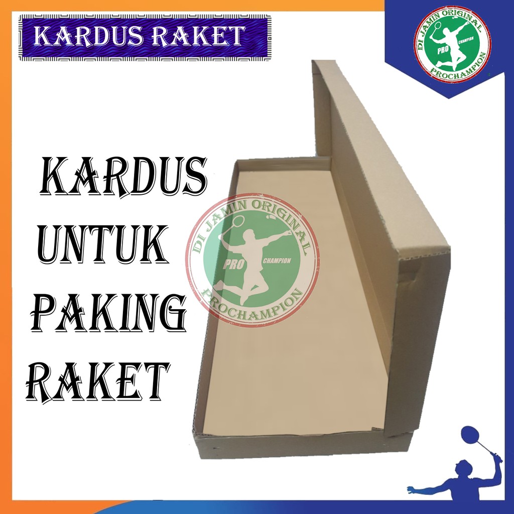 

(KHUS UNTUK YG BELI RAKET) KARDUS RAKET UNTUK KIRIMAN LEBIH AMAN DAN RAPIH