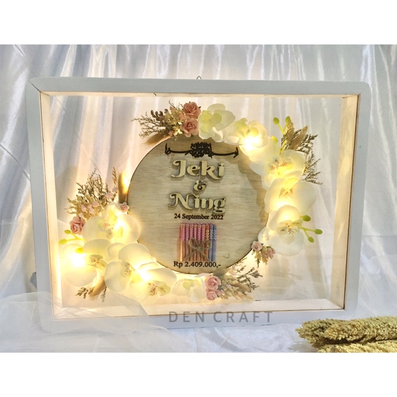 Mahar Pernikahan Transparan / Mahar bunga anggrek